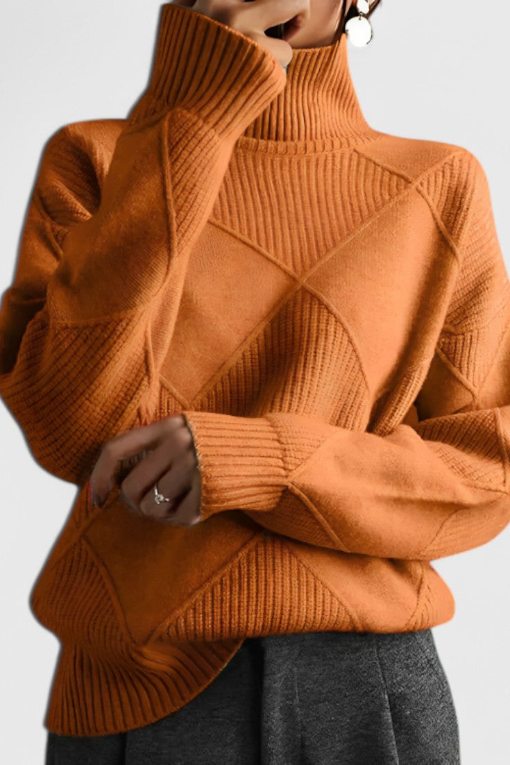 Chloé | Pull Doux à Col Roulé