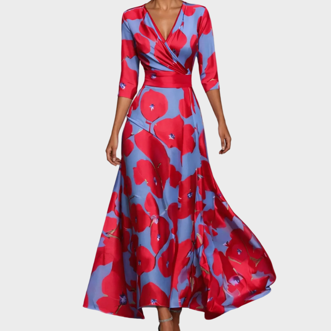 Chloé | Robe Maxi Élégante et Aérienne
