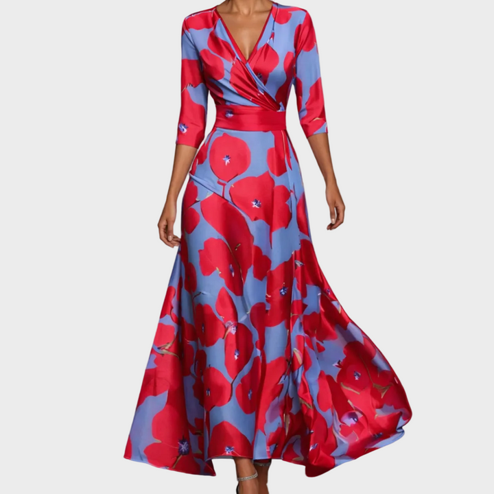 Chloé | Robe Maxi Élégante et Aérienne