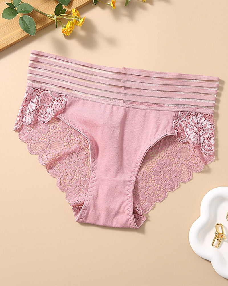 Culotte Large Taille Dentelle