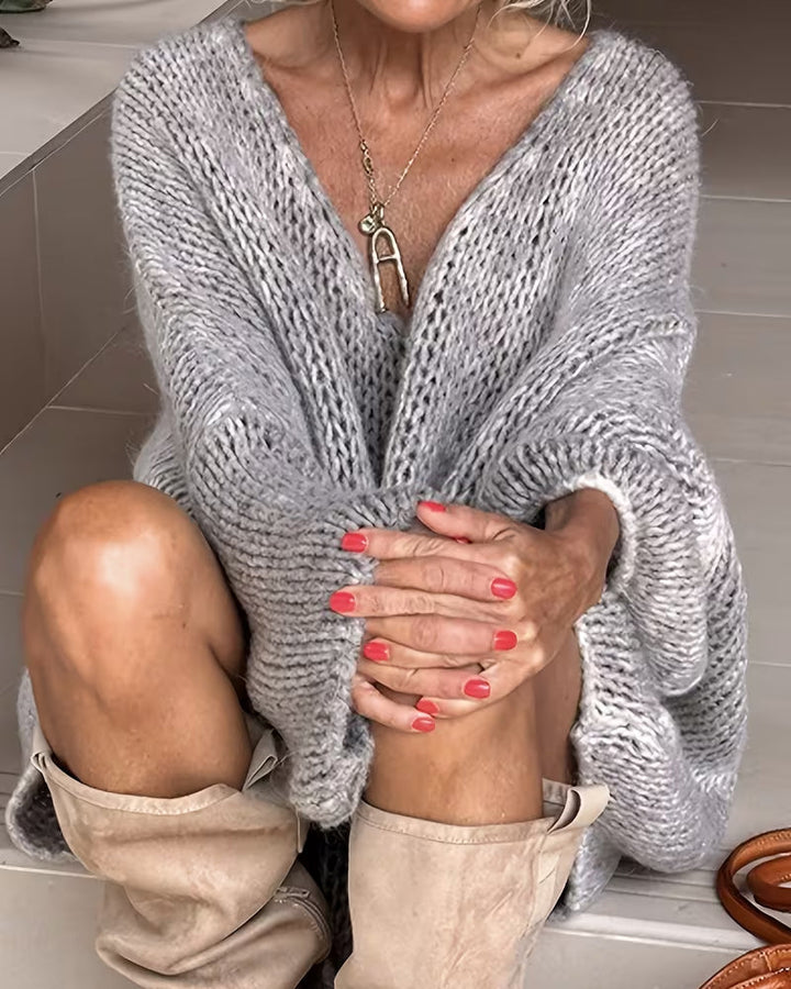Pull Col V Loose Slouchy