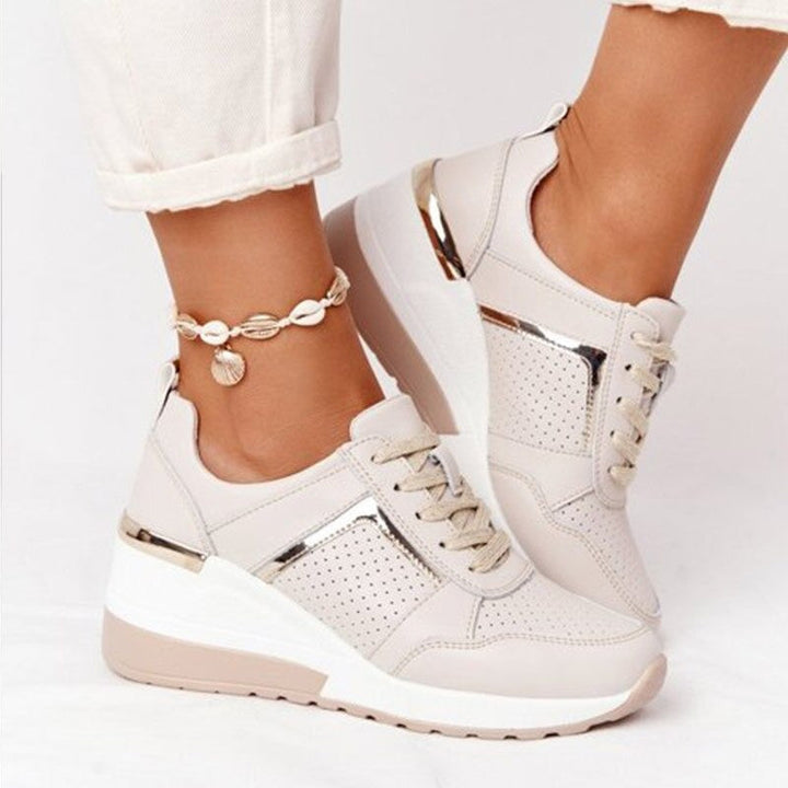 Manuela | Baskets confortables à semelles compensées pour femmes