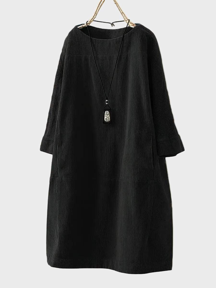 Chloé | Midi en velours côtelé délicat et coupe ample