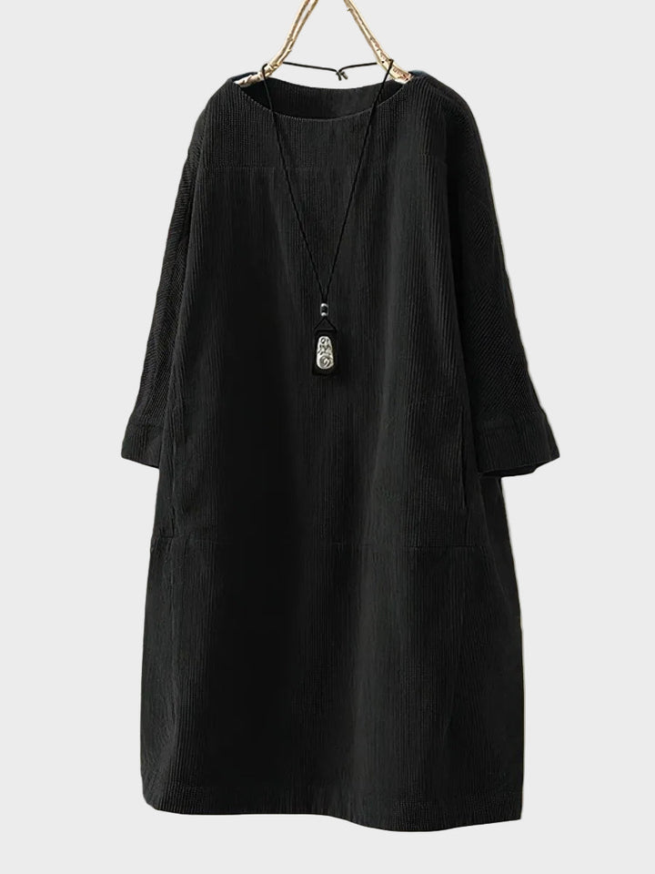 Chloé | Midi en velours côtelé délicat et coupe ample