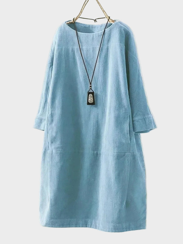 Chloé | Midi en velours côtelé délicat et coupe ample