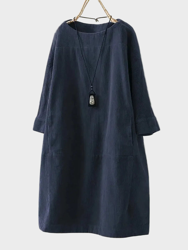 Chloé | Midi en velours côtelé délicat et coupe ample