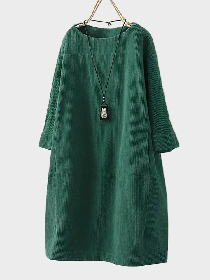 Chloé | Midi en velours côtelé délicat et coupe ample