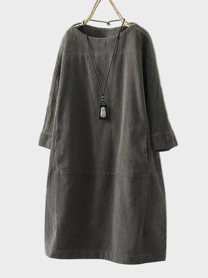Chloé | Midi en velours côtelé délicat et coupe ample