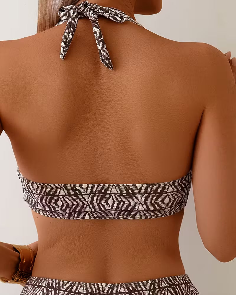 Bikini Sexy Imprimé Boxer