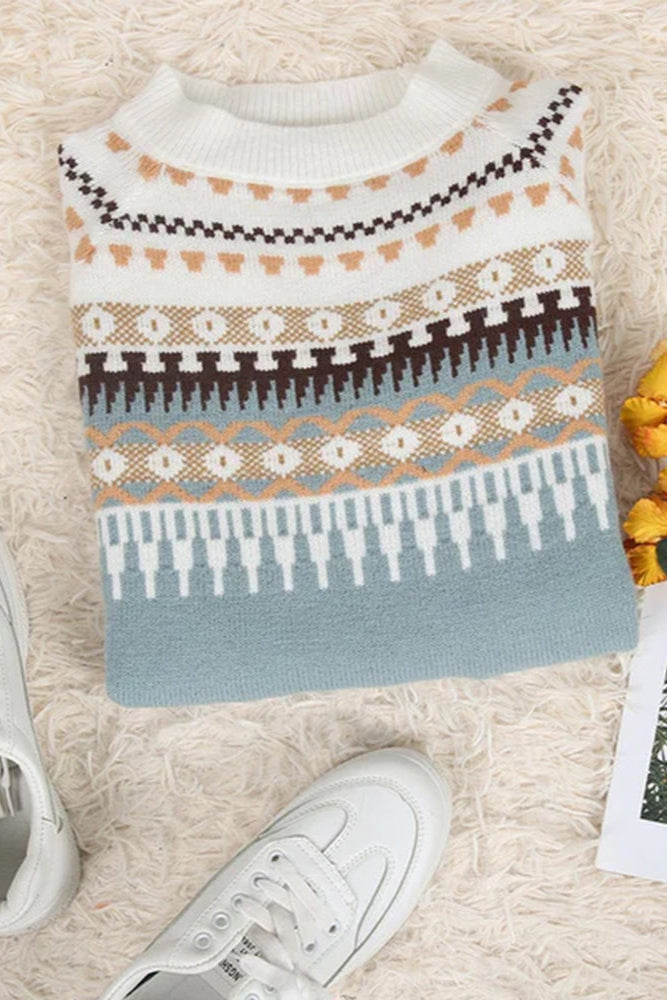 Léa | Pull Texturé Col Rond