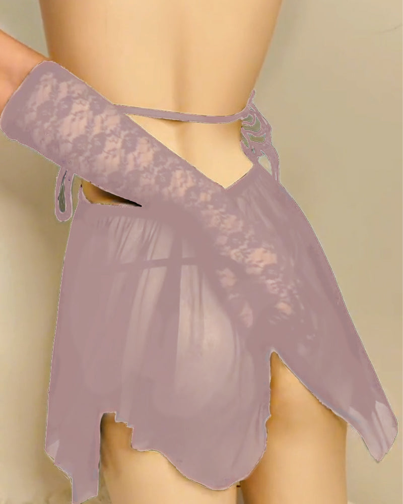Chemise De Nuit Grande Taille Fraîche Et Confortable