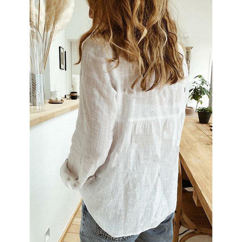 Chemise Ample à Manches Longues