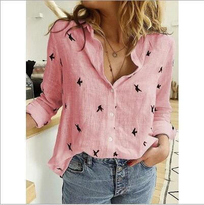 Chemise Ample à Manches Longues