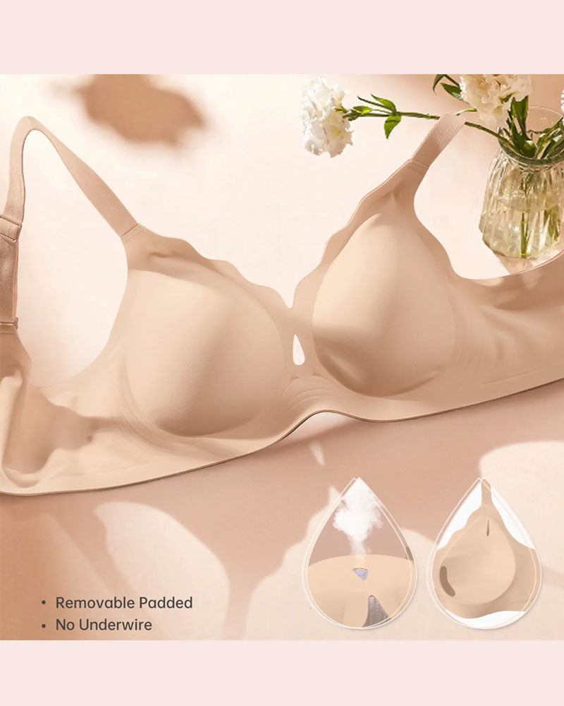 Soutien-Gorge Respirant Sans Couture Couverture Totale Quotidien