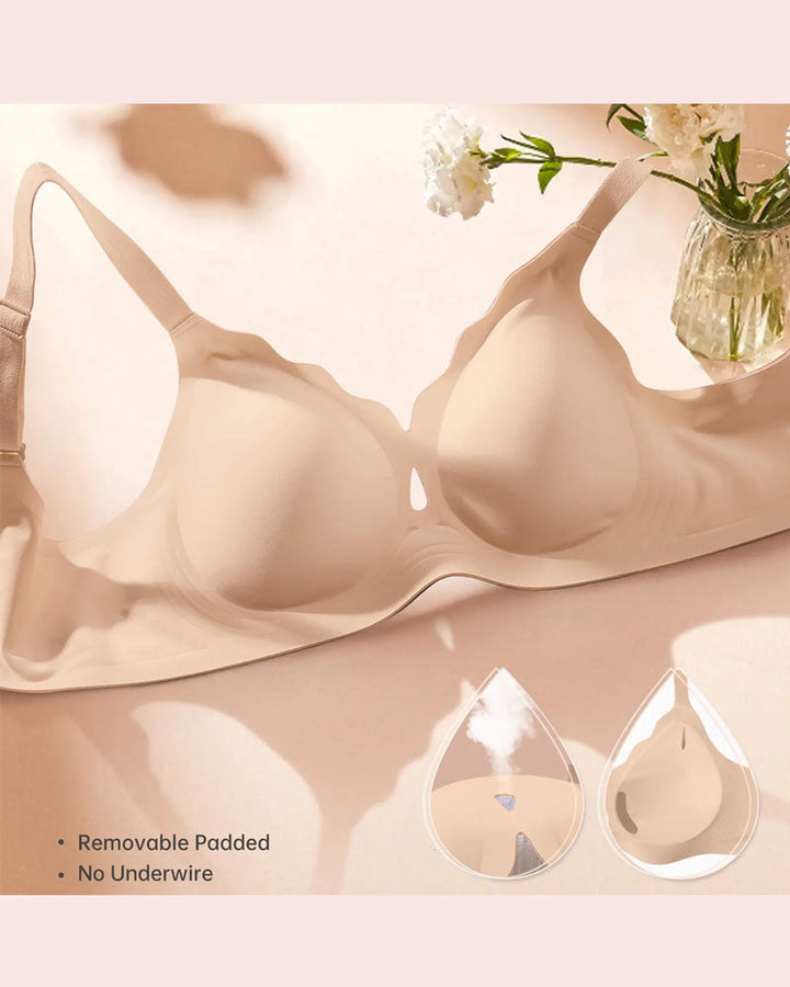 Soutien-Gorge Respirant Sans Couture Couverture Totale Quotidien