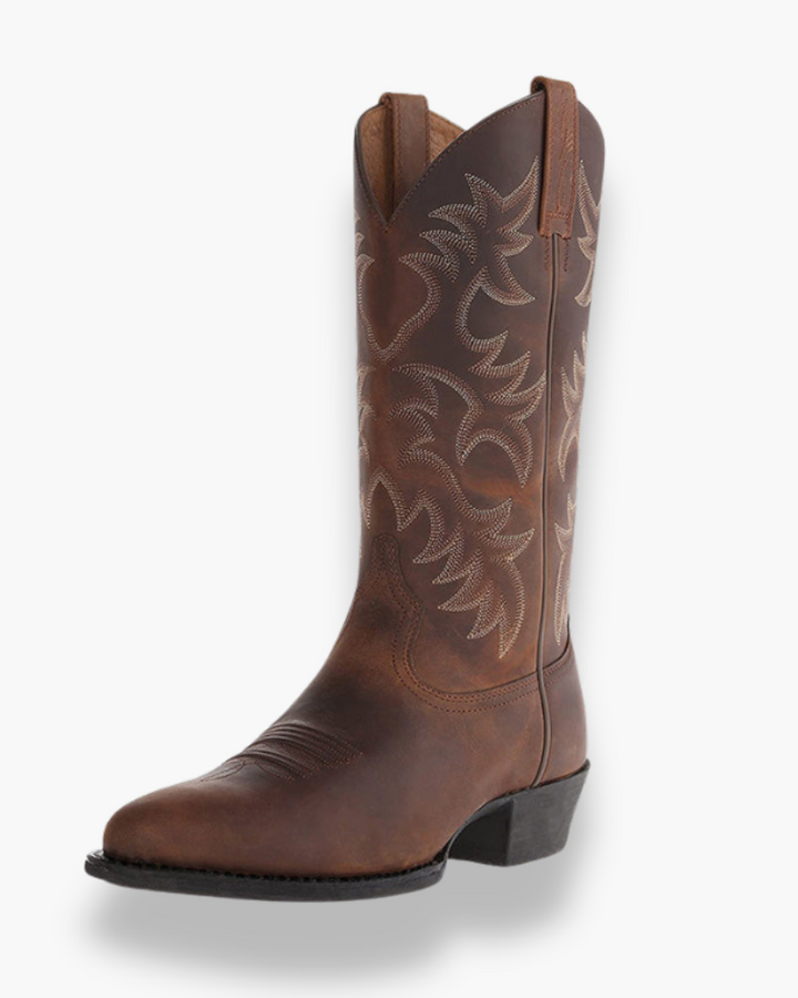 Béatrice | Bottes de cowboy western noires pour femme