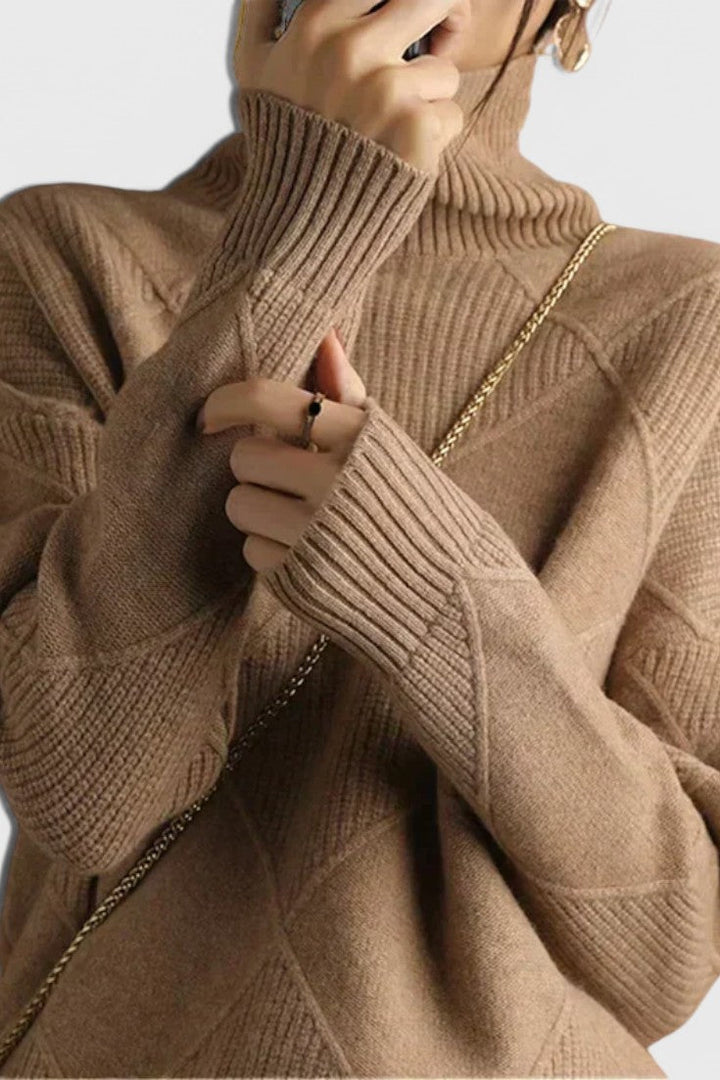 Chloé | Pull Doux à Col Roulé