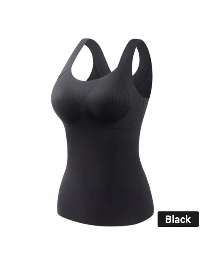 Bra Femmes Maillots De Corps Thermiques Avec Intégré