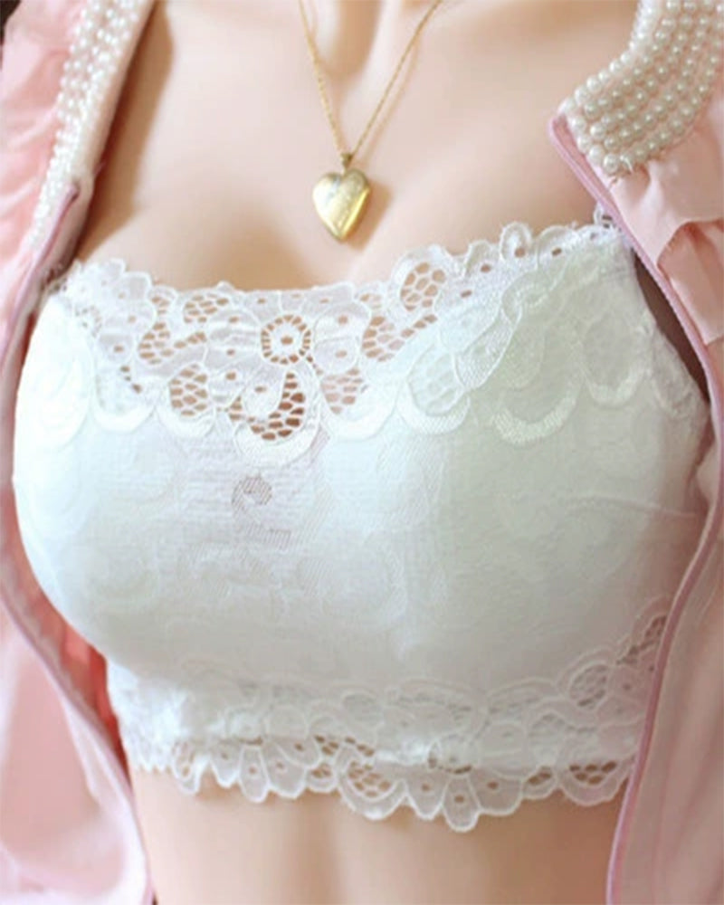 Soutien-Gorge Un Uni Sans Bretelles