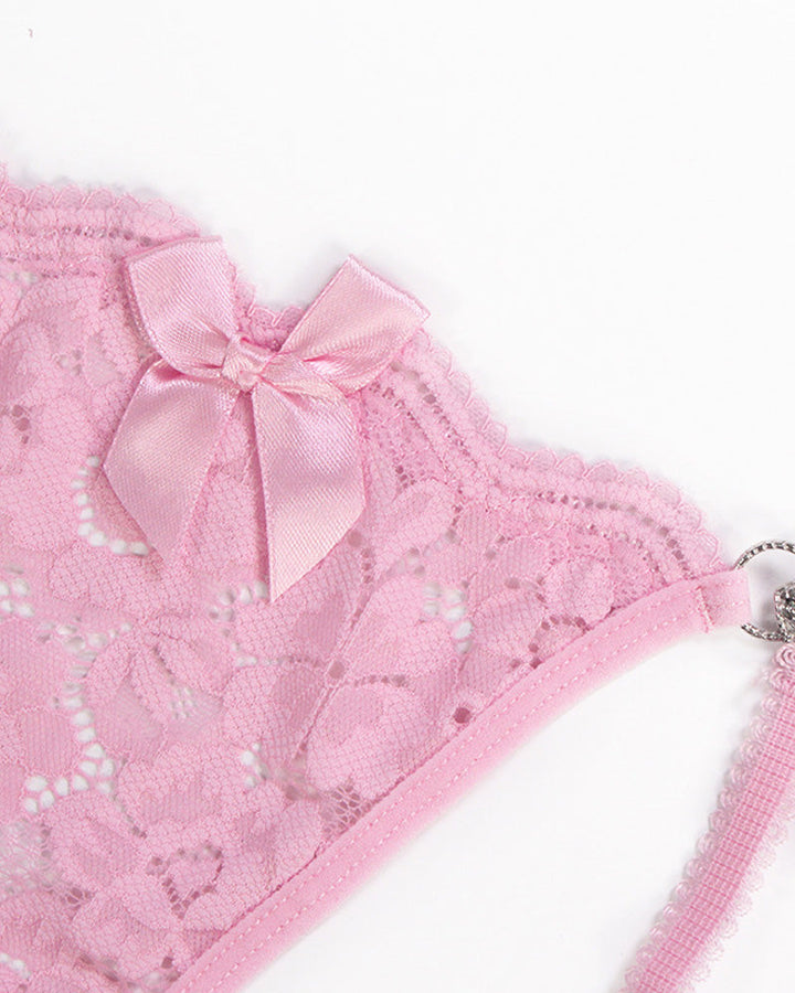 String Sexy Noeud Dentelle G-String