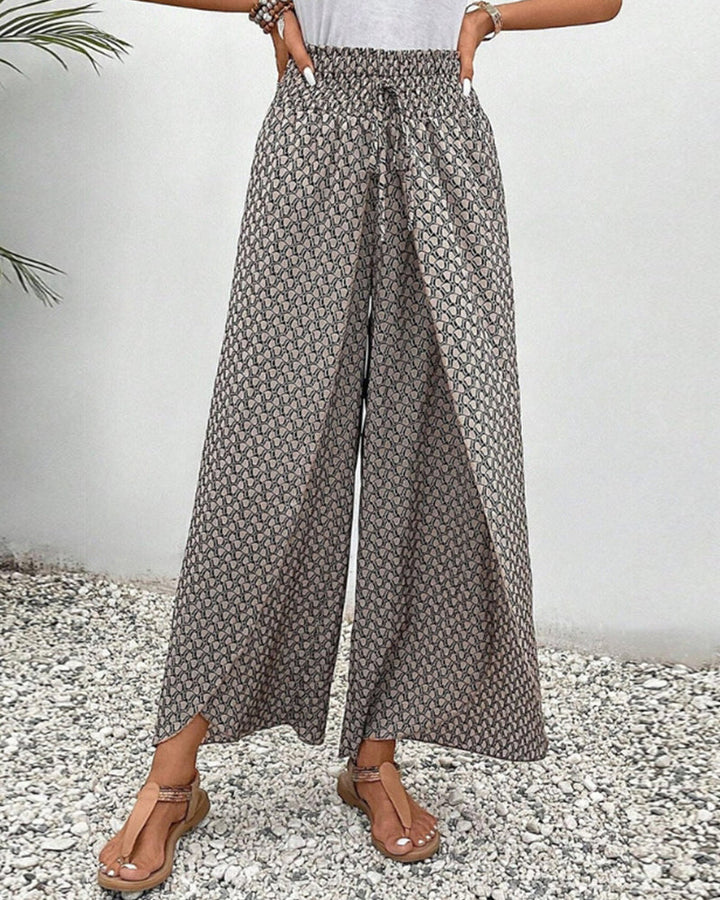 Sapphira | Pantalon large imprimé pour femme