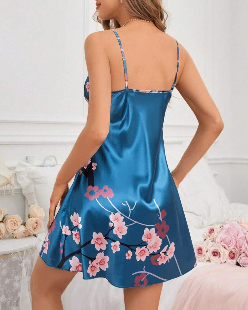 Robe Sans Manches Sexy Imprimée