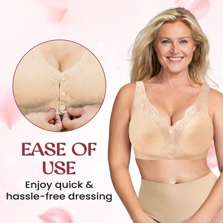 Soutien-Gorge En Dentelle À Fermeture Frontale Et Couverture Intégrale Zero Feel