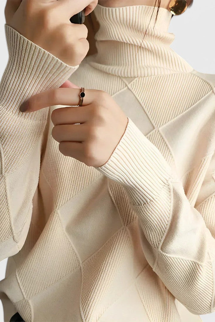 Chloé | Pull Doux à Col Roulé