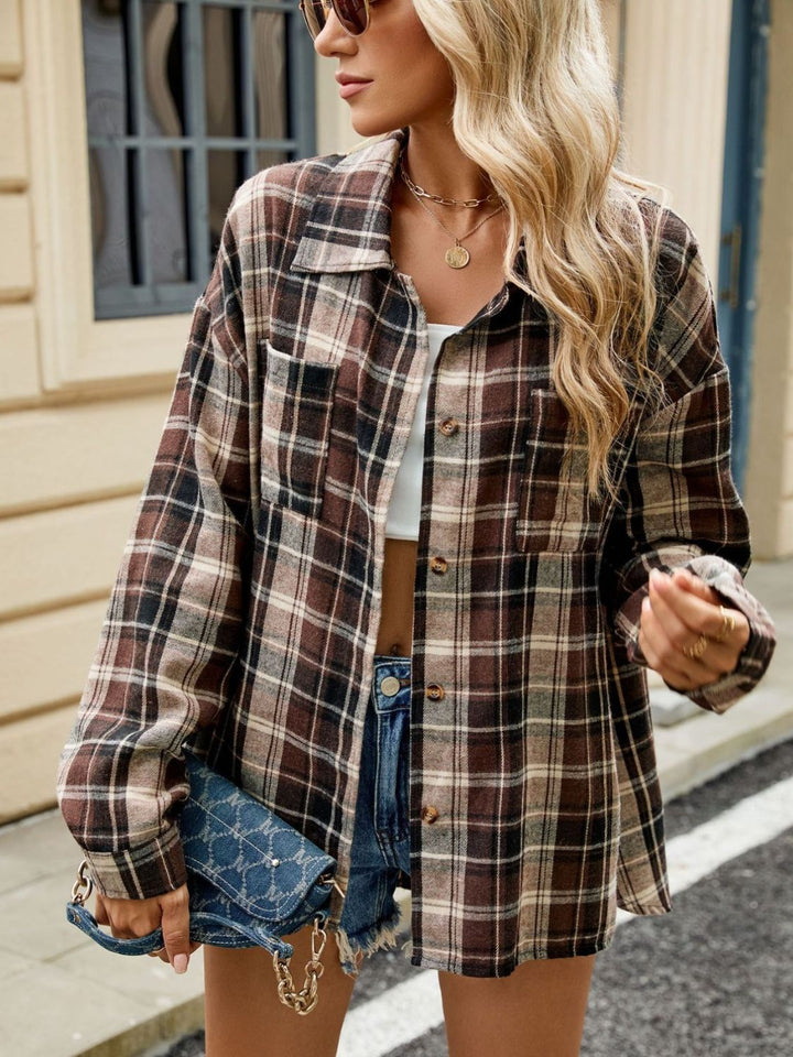 Oakley | Chemise à carreaux à manches longues pour femme