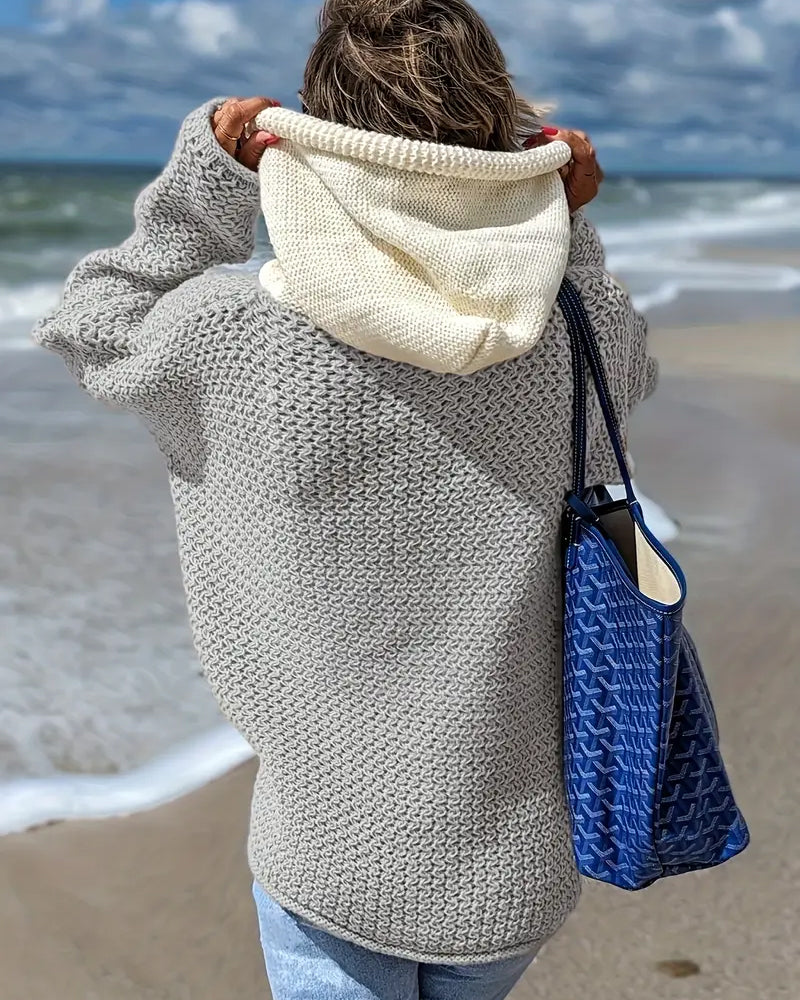 Pull Avec Jeune, Capuche Et Bloc De Couleur Caractéristiques