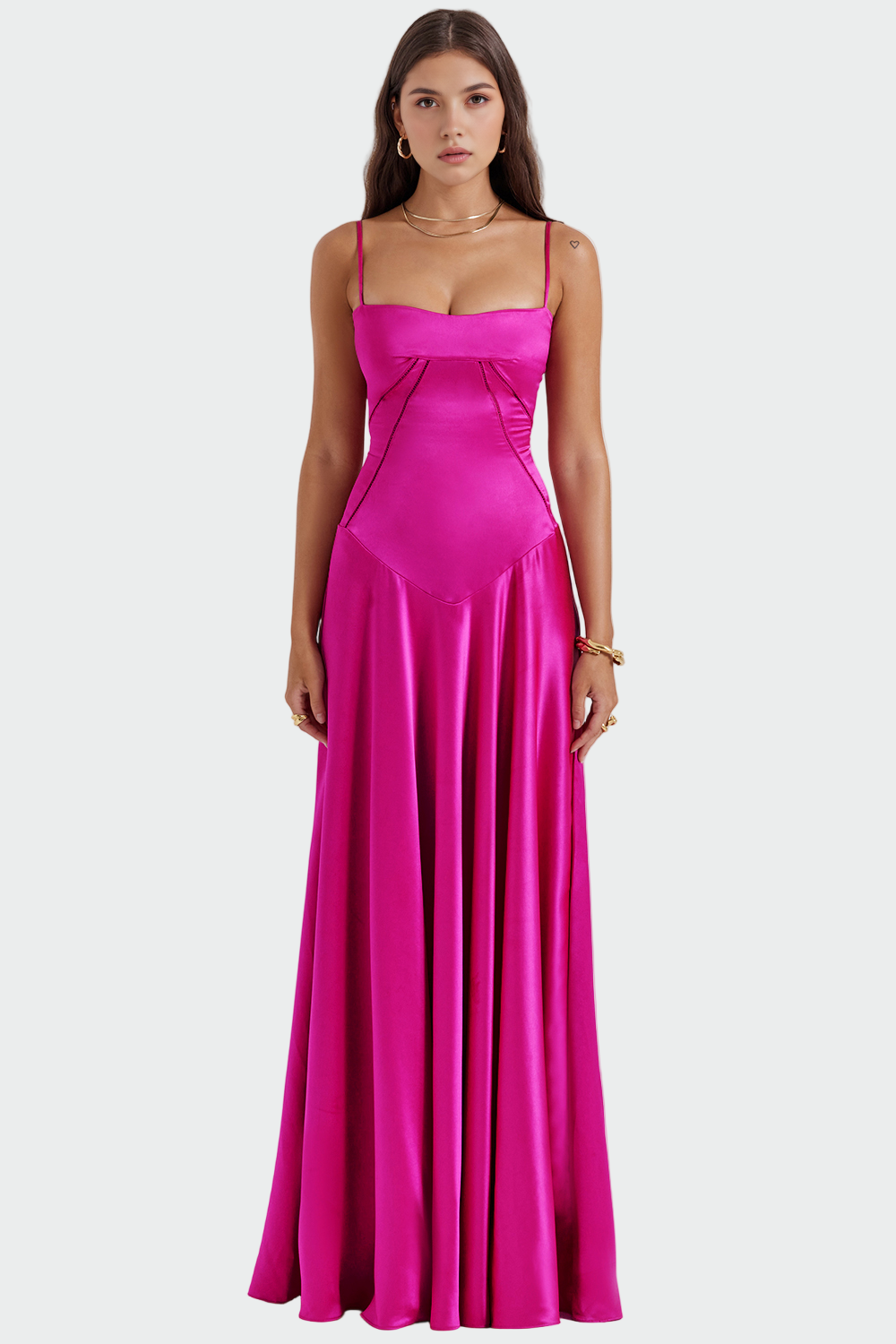 Juliette | Robe Satinée pour Femme
