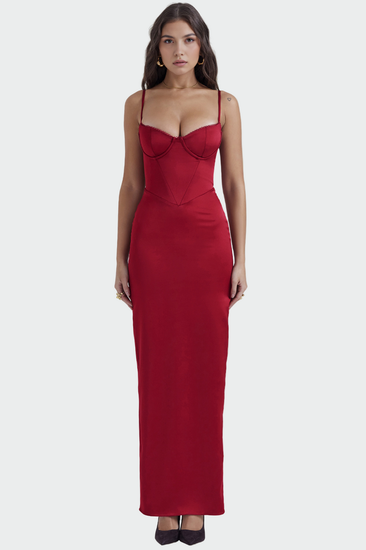 Camille | Robe Satinée