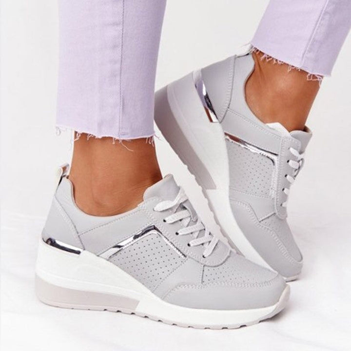 Manuela | Baskets confortables à semelles compensées pour femmes