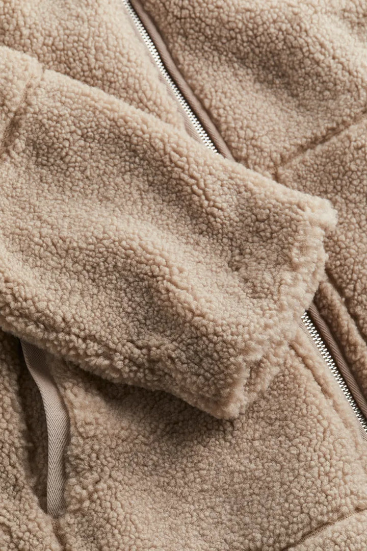 Elisabetta | Manteau en peluche douillet pour femme