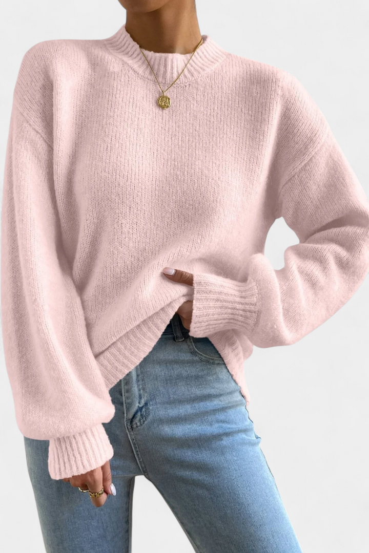 Élise | Pull à Manches Bouffantes