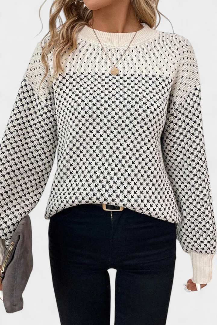Chloé | Pull Motif Color Block