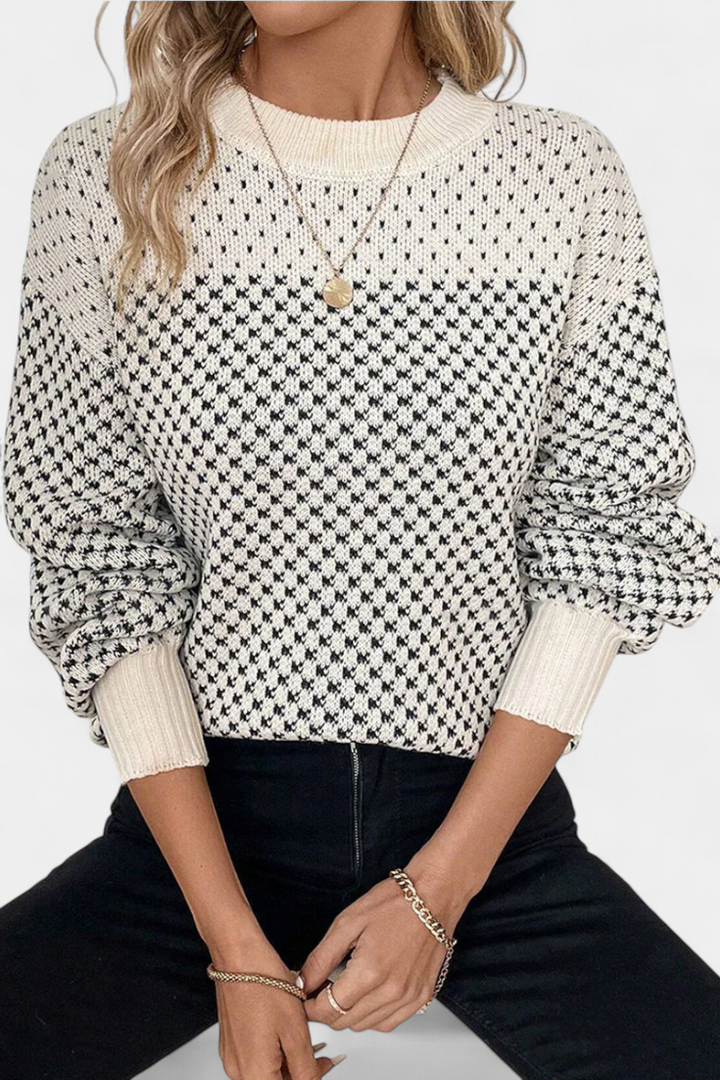 Chloé | Pull Motif Color Block