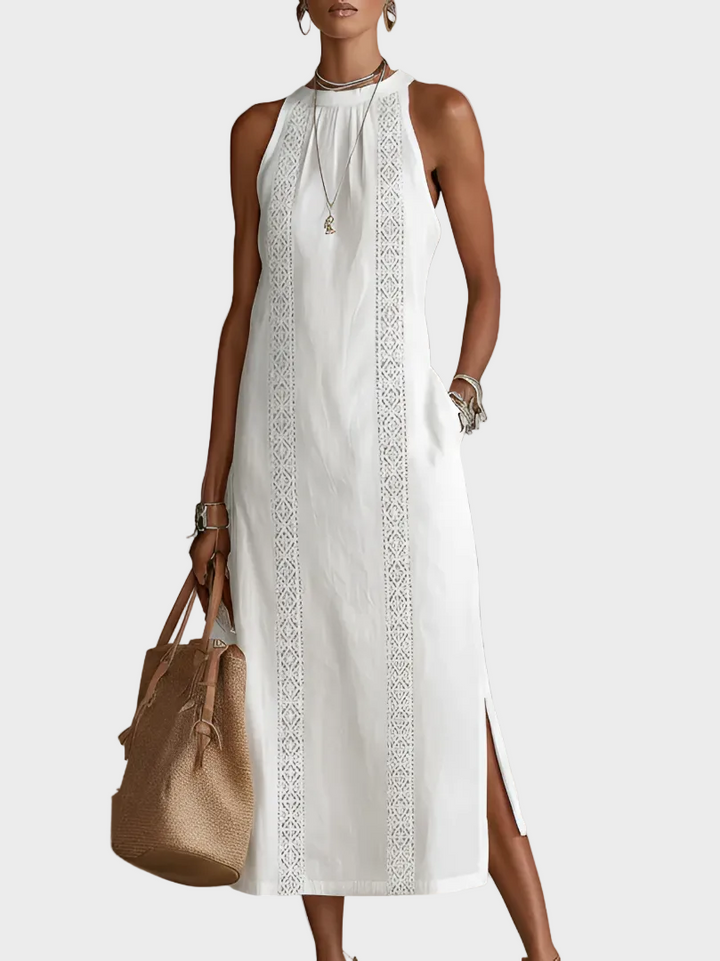 Margaux | robe midi en lin