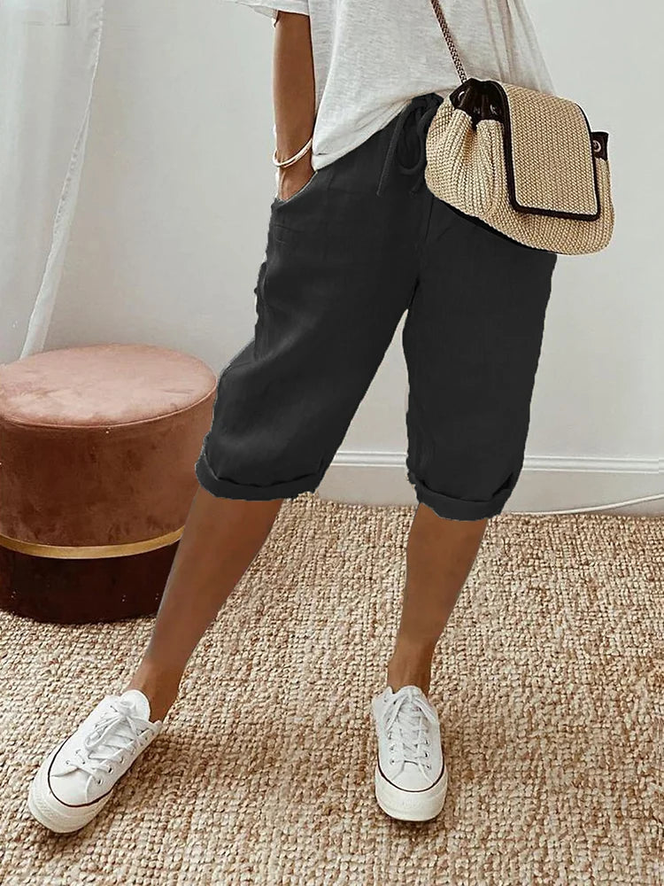 Calypso | Pantalon court à cordon