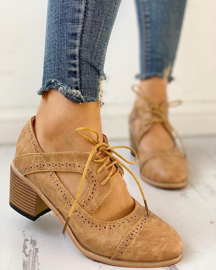 Orianne | Chaussures à lacets pour femmes
