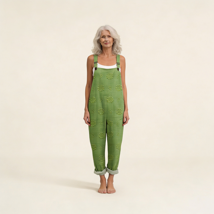 Eugénie | vert texturé naturel harmonieuse
