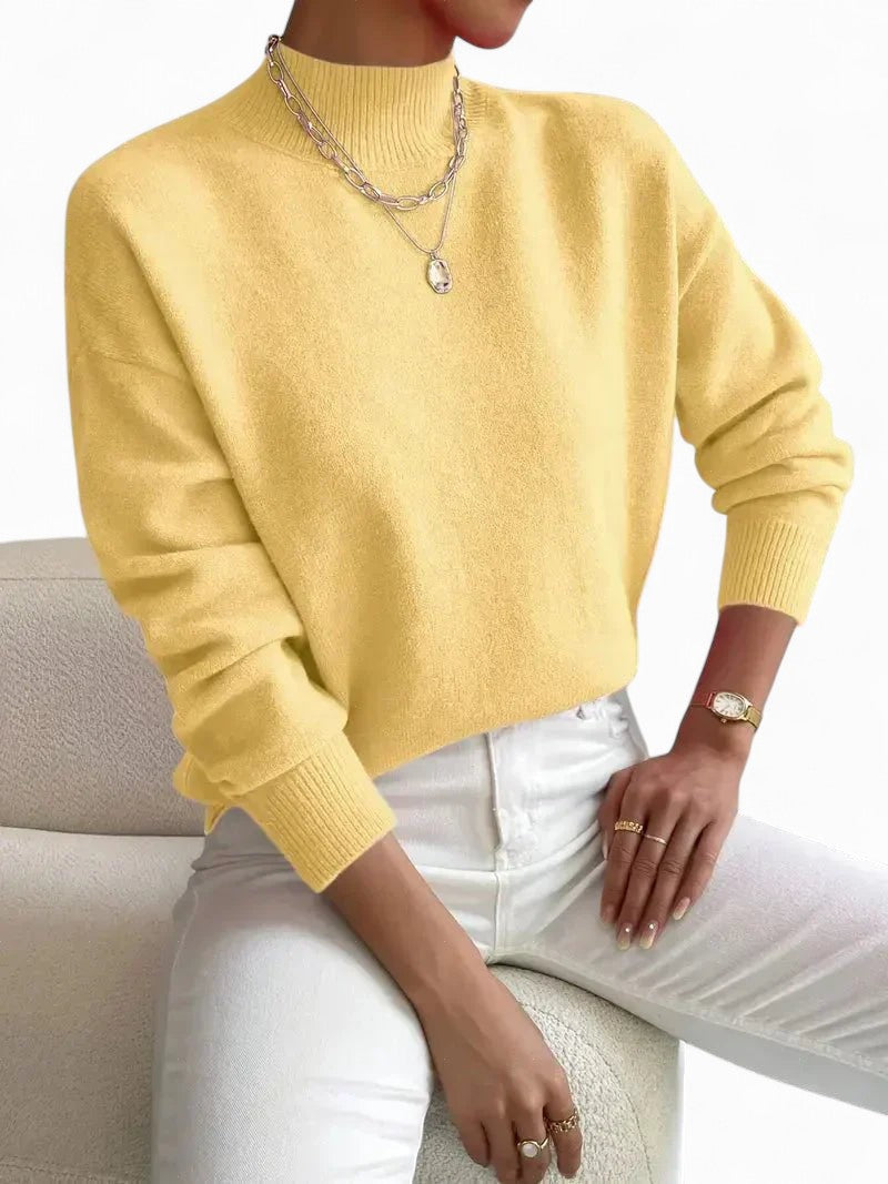 Élise | Pull Doux à Coupe Classique
