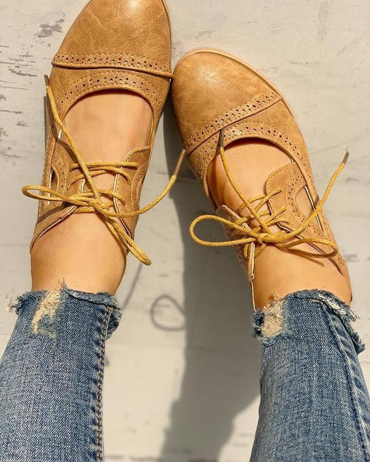 Orianne | Chaussures à lacets pour femmes