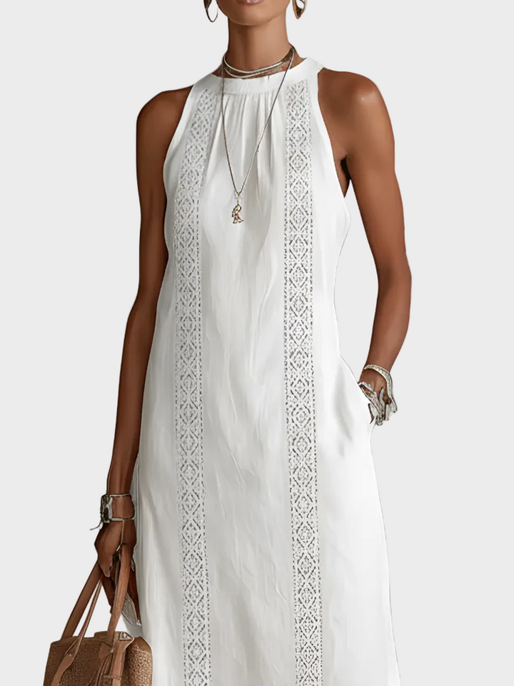 Margaux | robe midi en lin