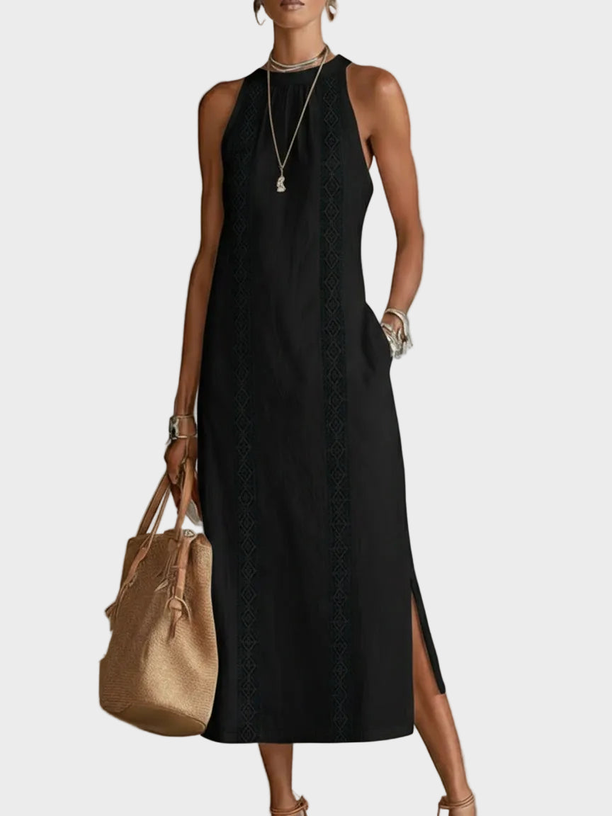 Margaux | robe midi en lin