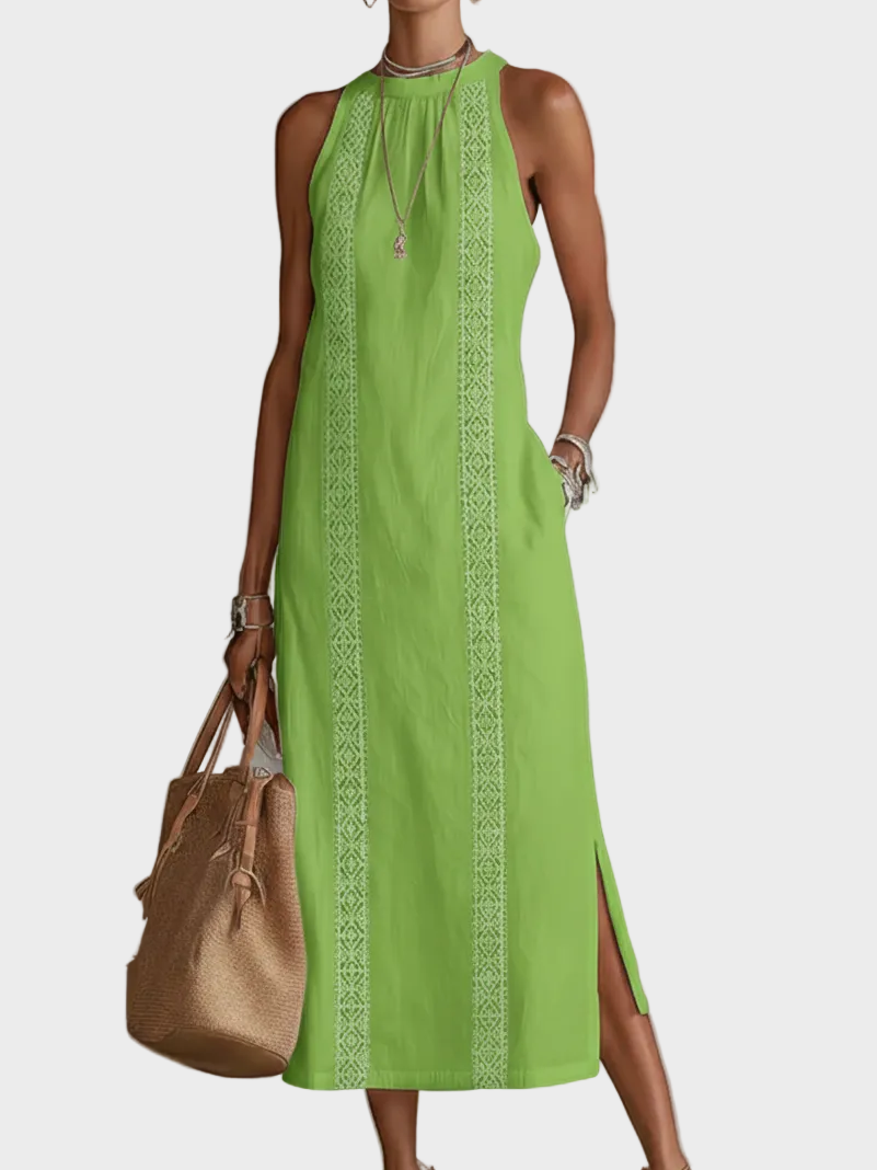 Margaux | robe midi en lin