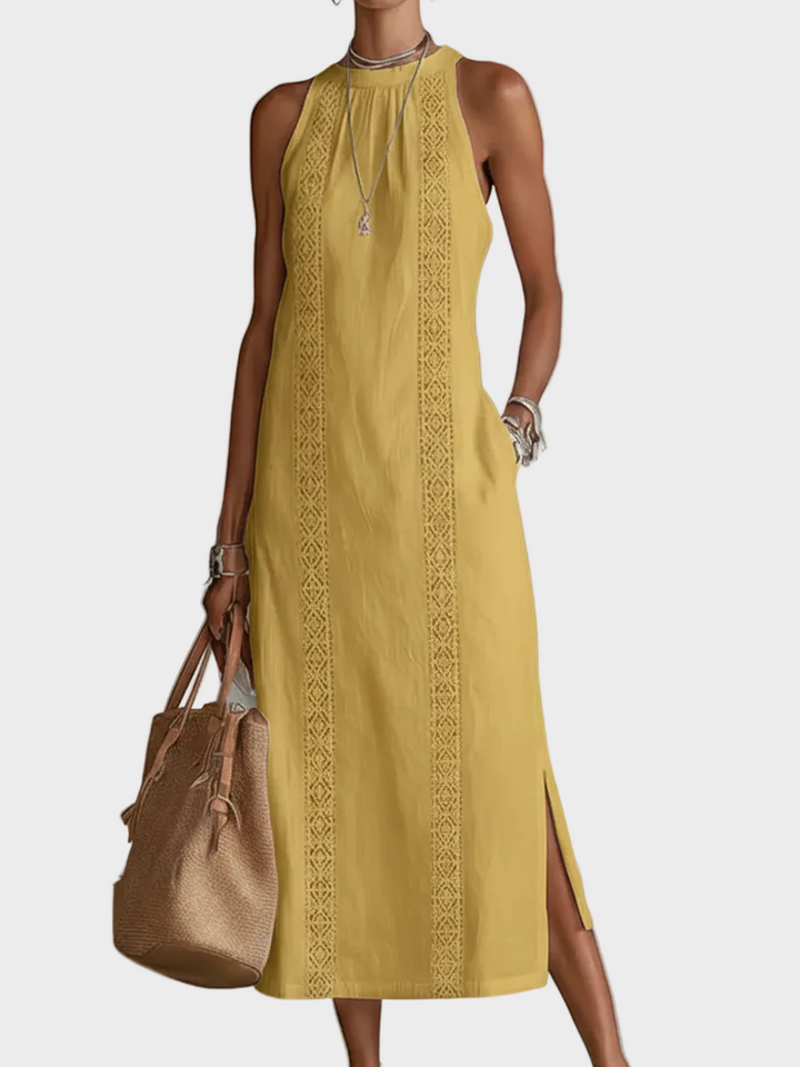 Margaux | robe midi en lin