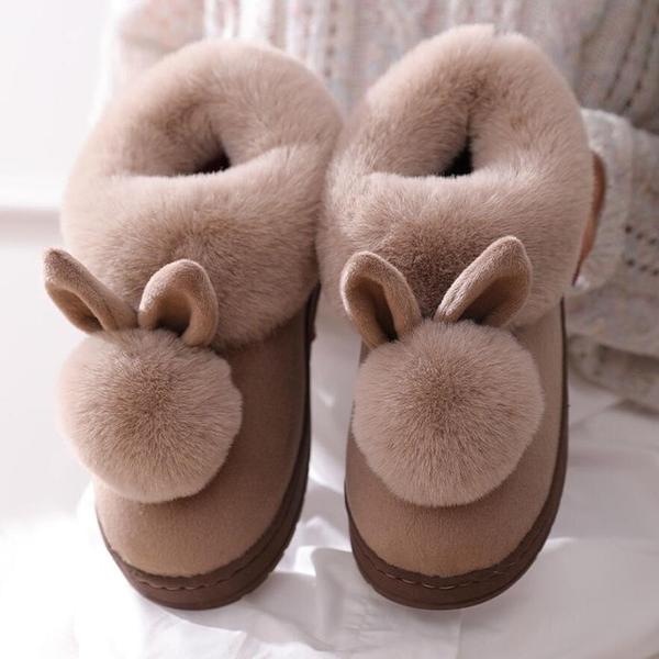 Penelope | Chaussons d'intérieur motif lapin pour femme