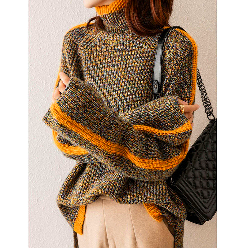 Calista | Pull col roulé élégant pour femme