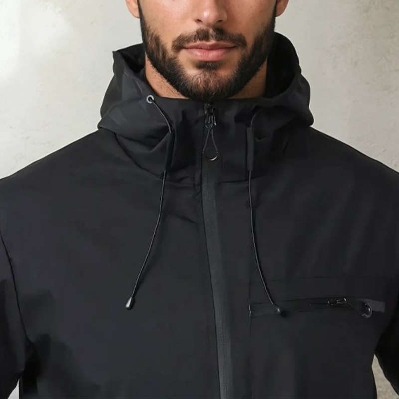 Veste de sport outdoor unie pour homme